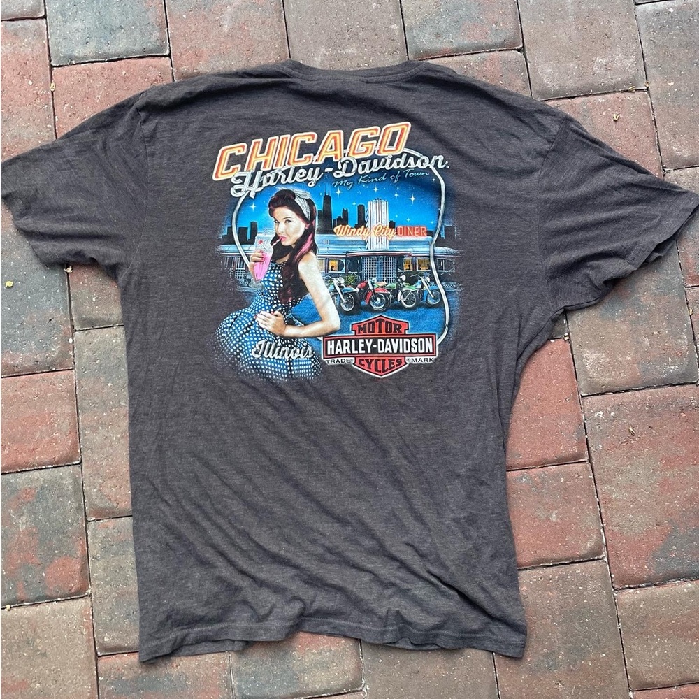 Harley Davidson Chicago T Shirt